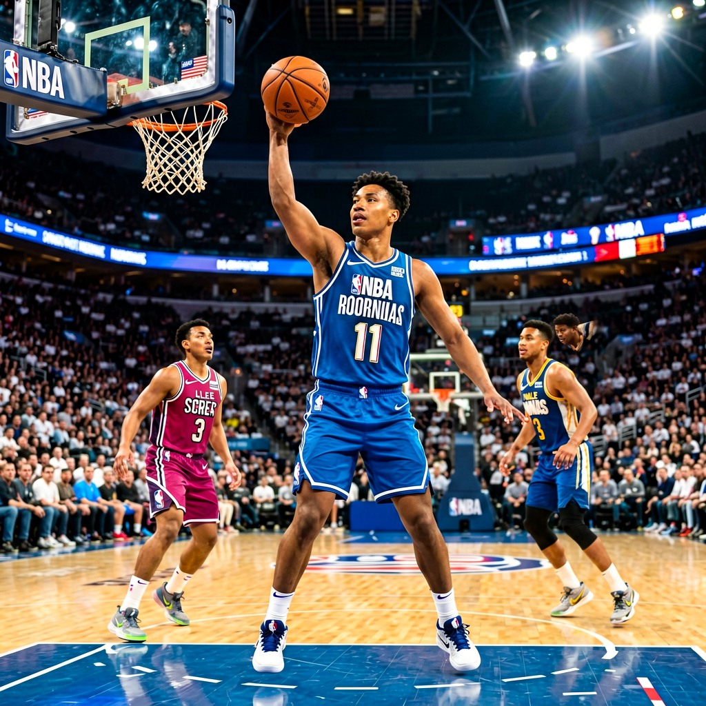 篮球比赛场景体现6686体育篮球与NBA赛事内容覆盖